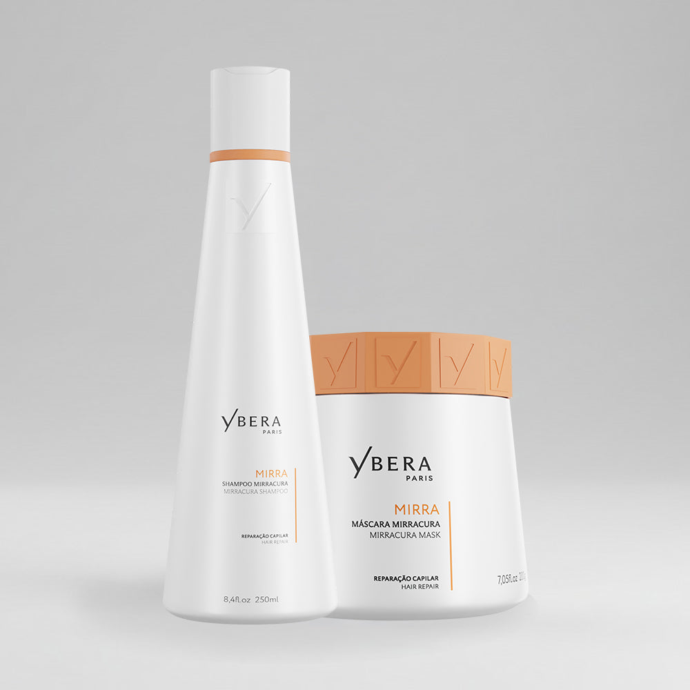 Mirra Repair Duo Kit | Strengthening Shampoo 250 mL + Deep Conditioning Mask 200 g