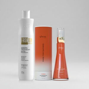 Fashion Gold Keratin Treatment Kit – 500g / 17.6 oz + Myrrh Oil Repair 90ml / 3 fl oz